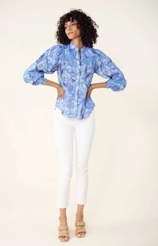 Angelina Linen Top sold by Hale Bob