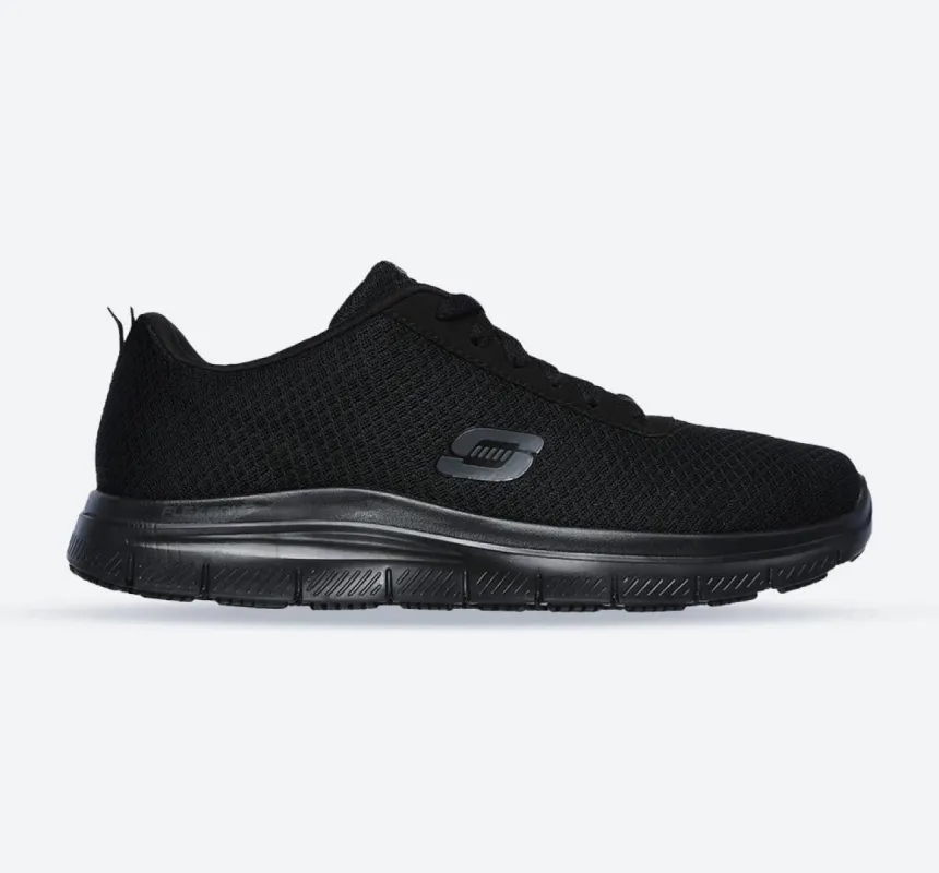 Men's Wide Fit Skechers 77125EC Flex Advantage Bendon SR Occupational Trainers sold by Wide Fit Shoes