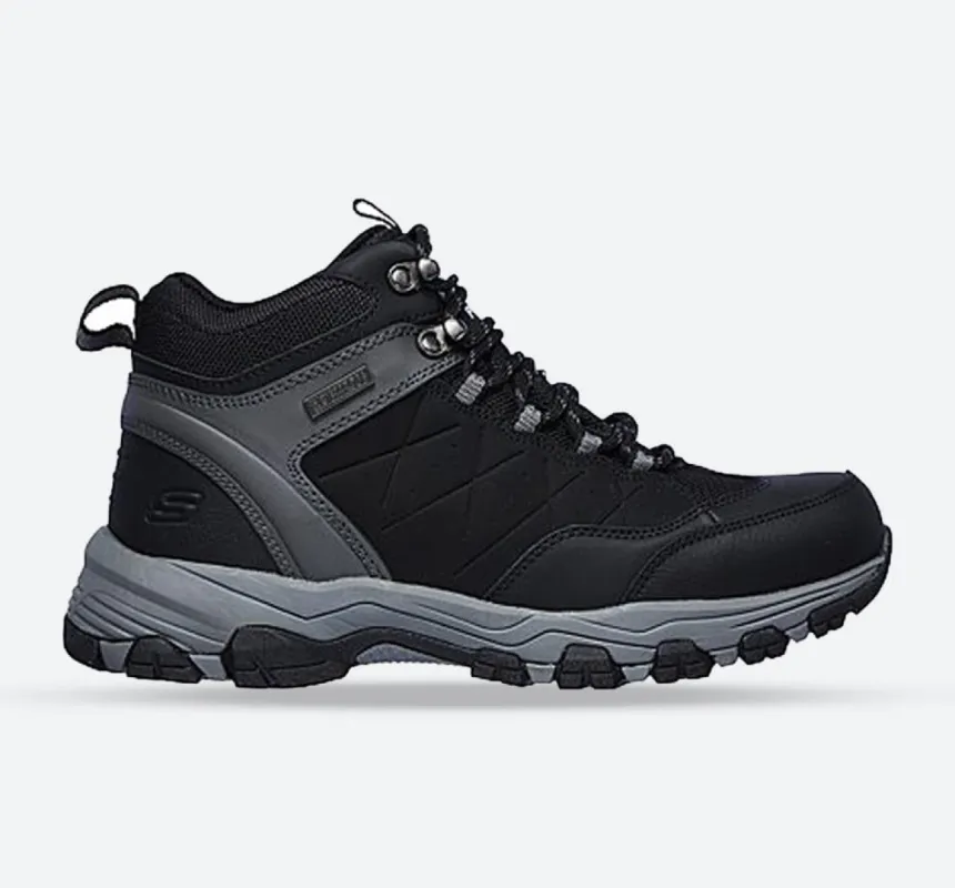 Men's Relaxed Fit Skechers 66283 Selmen Telago Hiking Boots sold by Wide Fit Shoes