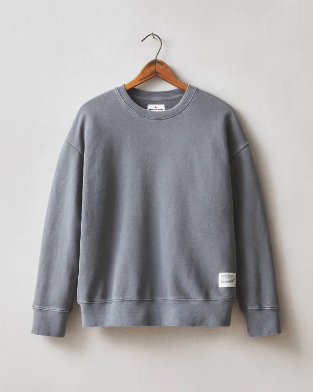Relaxed Crew - Metropolitan Grey sold by American Giant