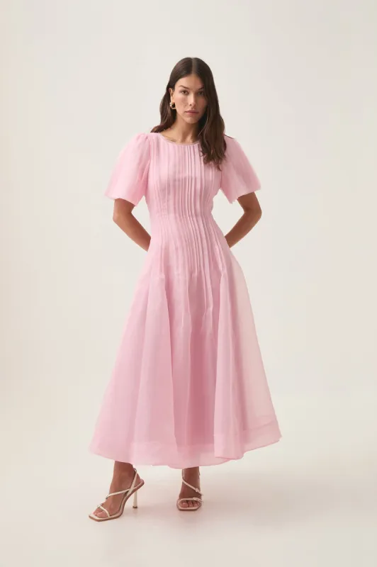 Nova Pleated Midi Dress | Parallel