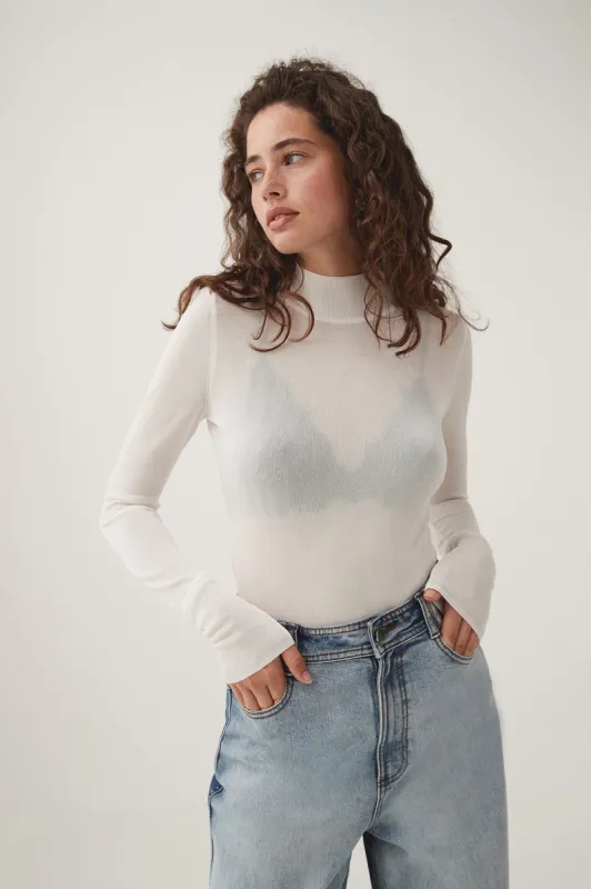Rae Long Sleeve Skivvy sold by Aje