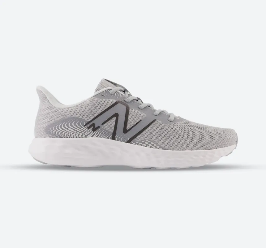 Men's Wide Fit New Balance M411LG3 Walking and Running Trainers - Grey/White sold by Wide Fit Shoes