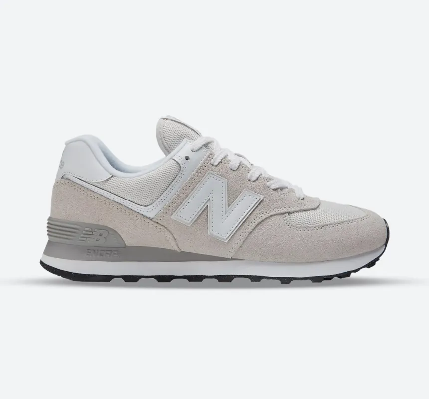Men's Wide Fit New Balance ML574EVW Running Trainers - Exclusive - Nimbus Cloud/White ENCAP sold by Wide Fit Shoes