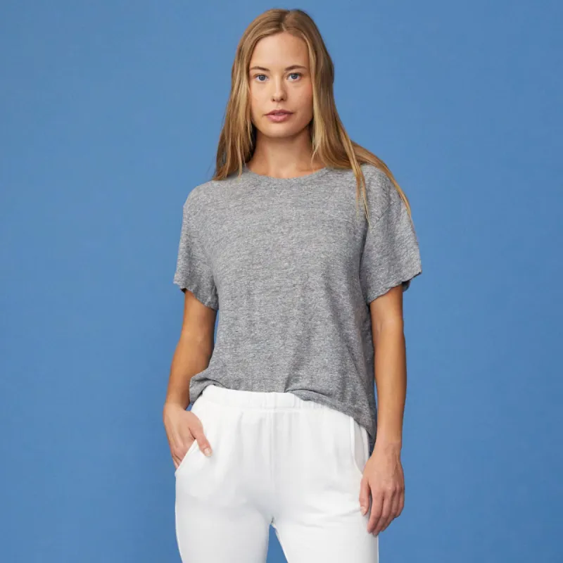 Textured Tri-Blend Vintage Crew sold by Monrow