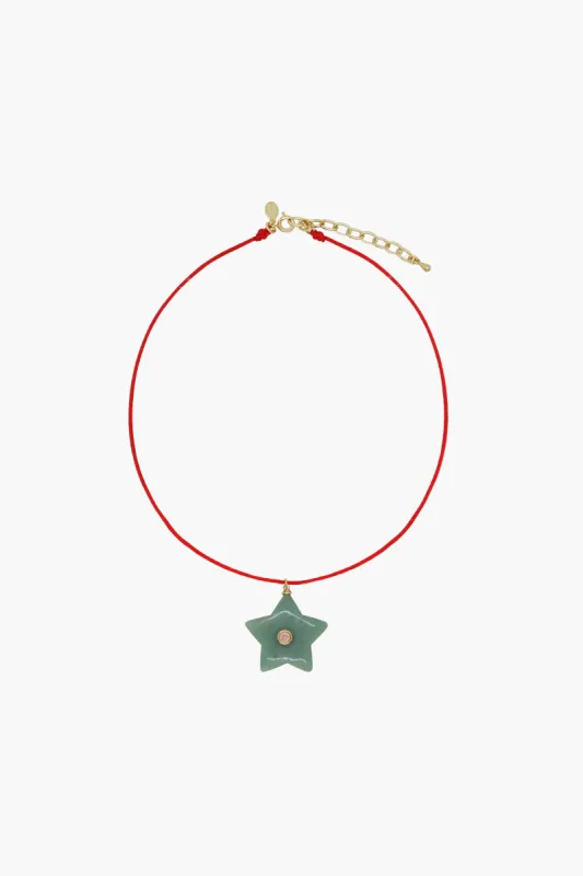 JADE SPARKLES NECKLACE sold by Sandy Liang