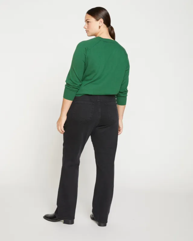 Marne Bootcut Jeans 32 Inch - Broken Black sold by Universal Standard