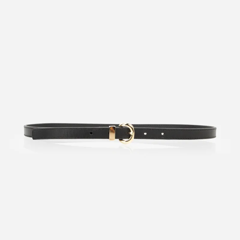 The Polished Belt Black sold by Poppy Barley