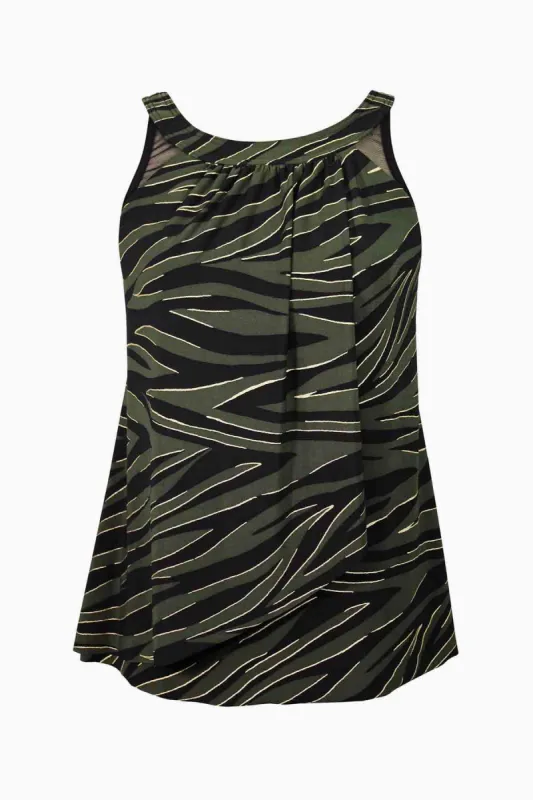 Ursula Tankini Top in Seabra sold by Miraclesuit