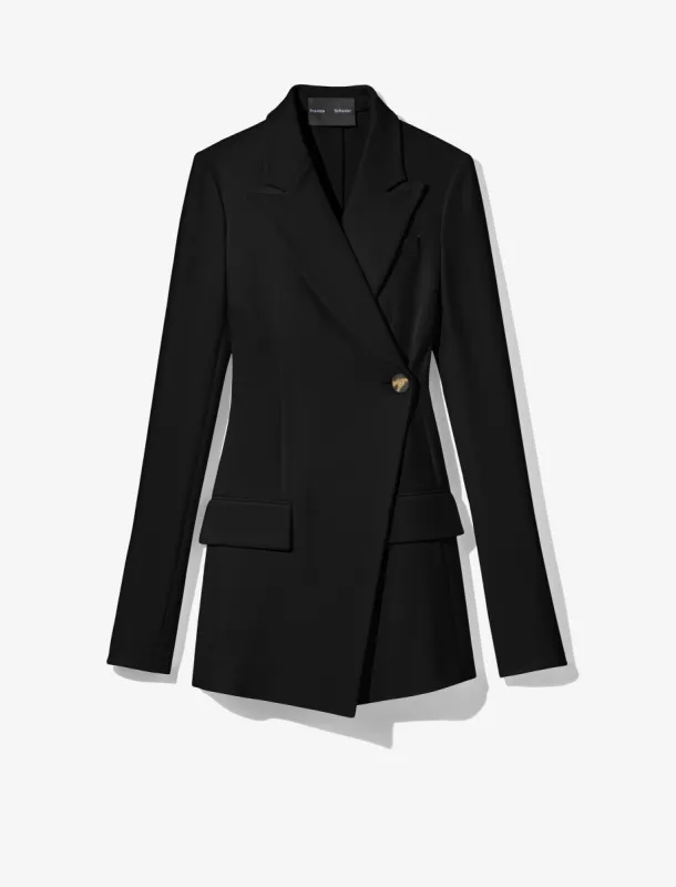 Bi-Stretch Crepe Blazer sold by Proenza Schouler