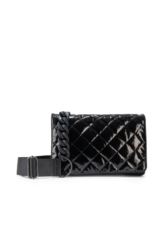 Lexi Noir Crossbody sold by HAUTE SHORE
