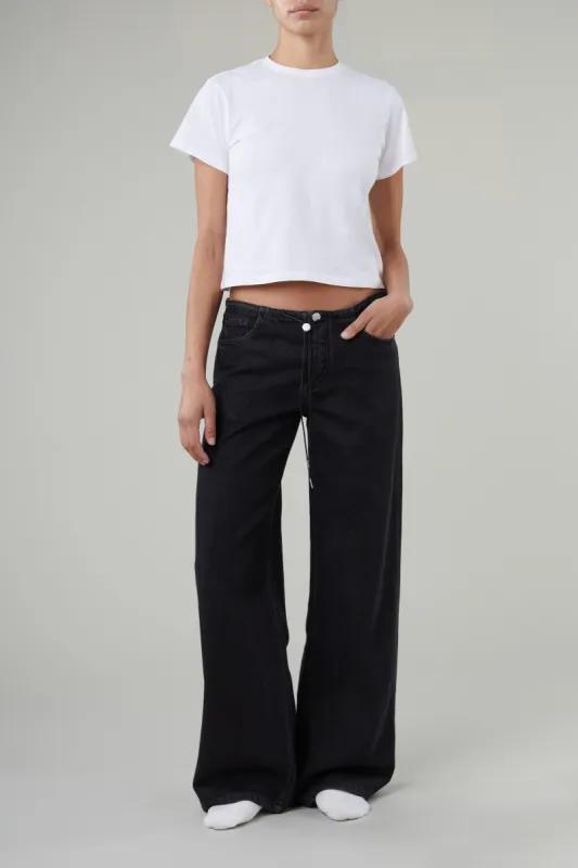 Cool in Washed Black sold by Larroude