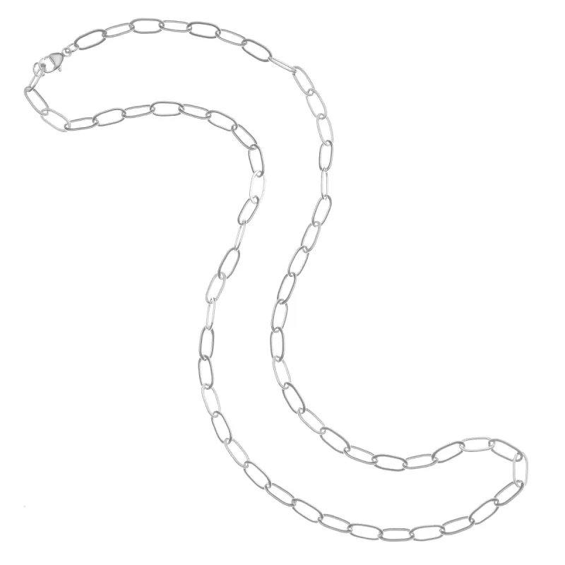 Silver Drawn Link Chain sold by Jane Win