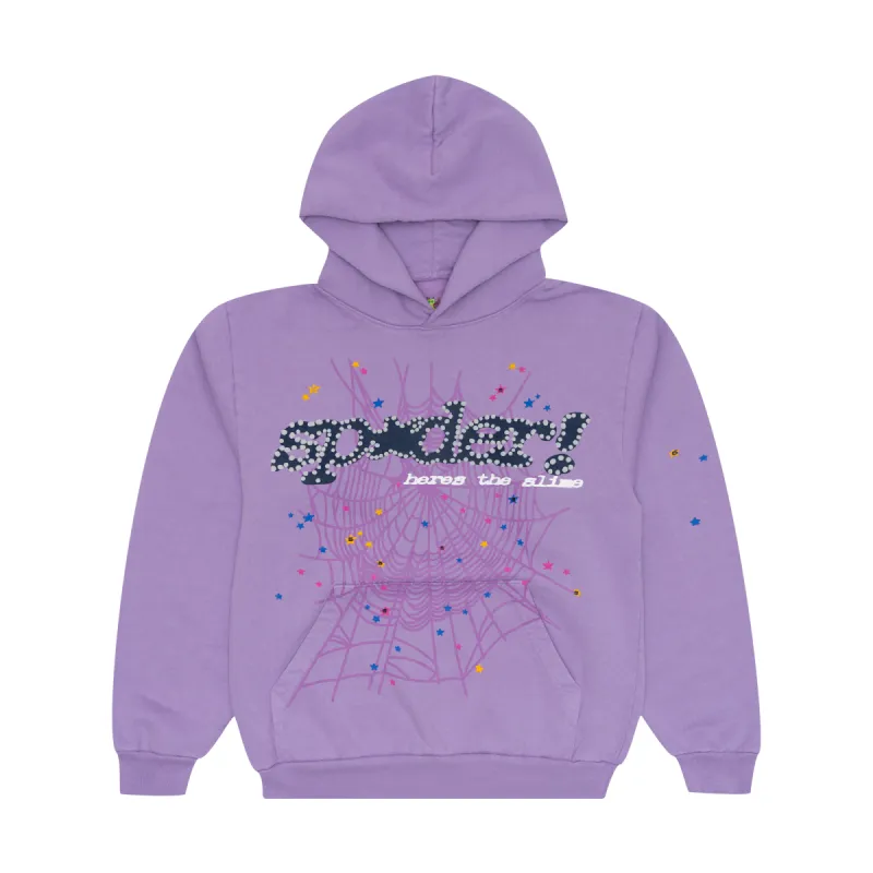 Spider Worldwide Websuit Hoodie Acai Purple sold by PLUS