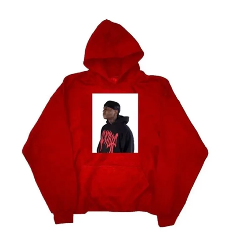 Revenge x Ski Mask Hoodie photo パーカー Revenge x Ski Mask Photo Hoodie Red | Parallel