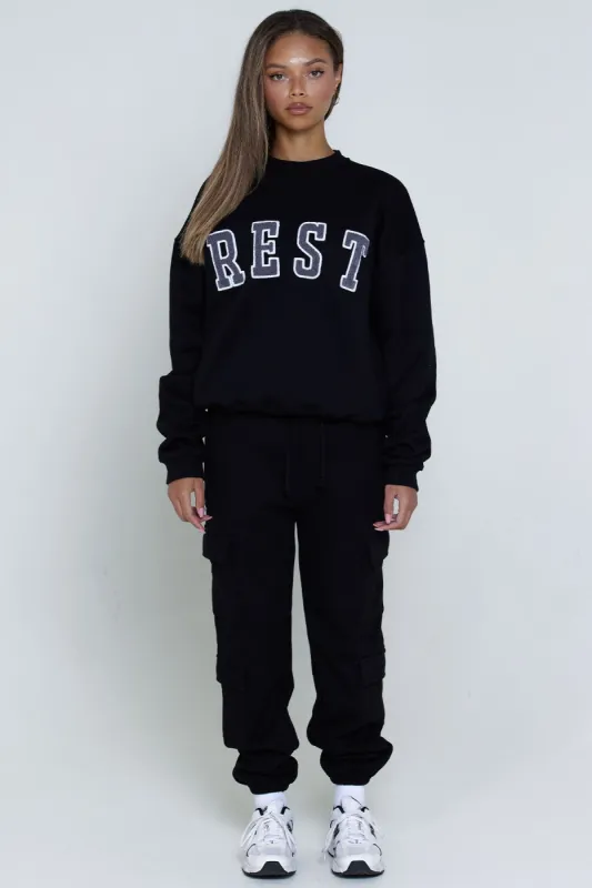 CLOUD CREW NECK - ONYX  - REST sold by Azur Fit