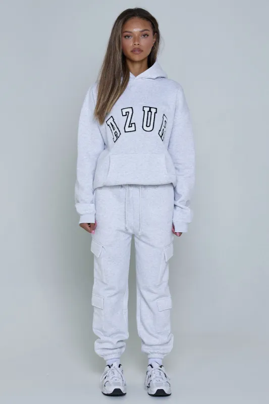 CLOUD HOODIE - HEATHERED GREY - AZUR sold by Azur Fit