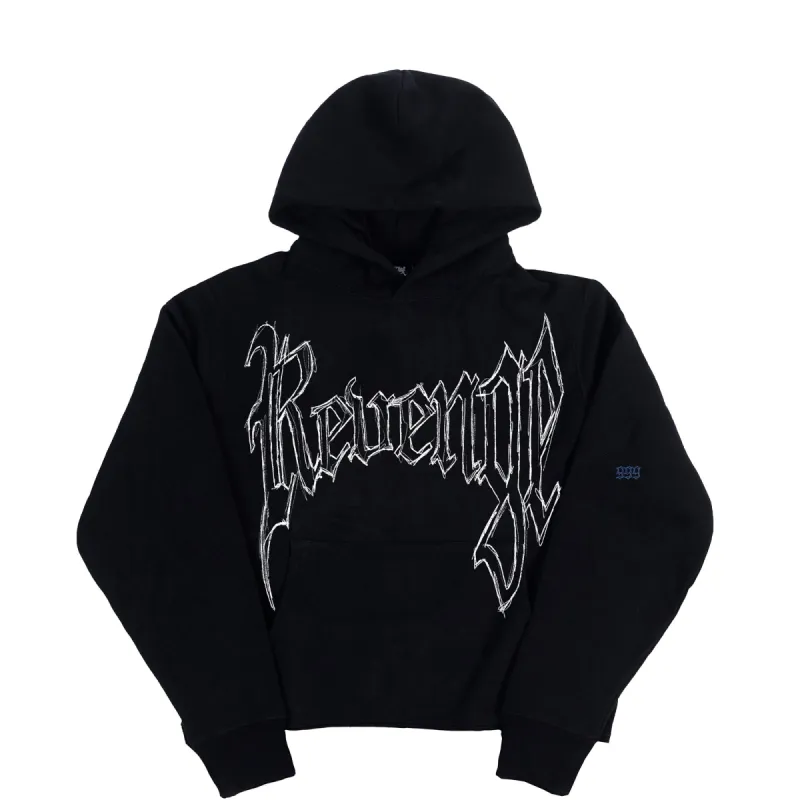 Revenge x Juice Wrld Sketch Hoodie Black | Parallel