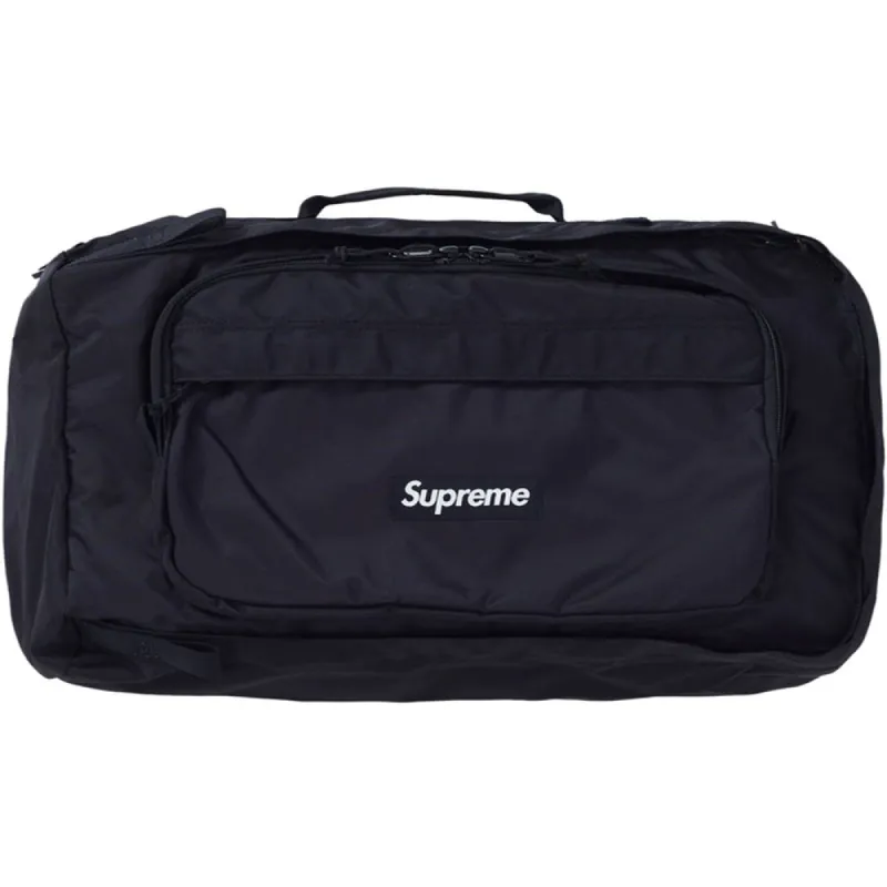 Supreme Duffle Bag (FW19) Black sold by PLUS