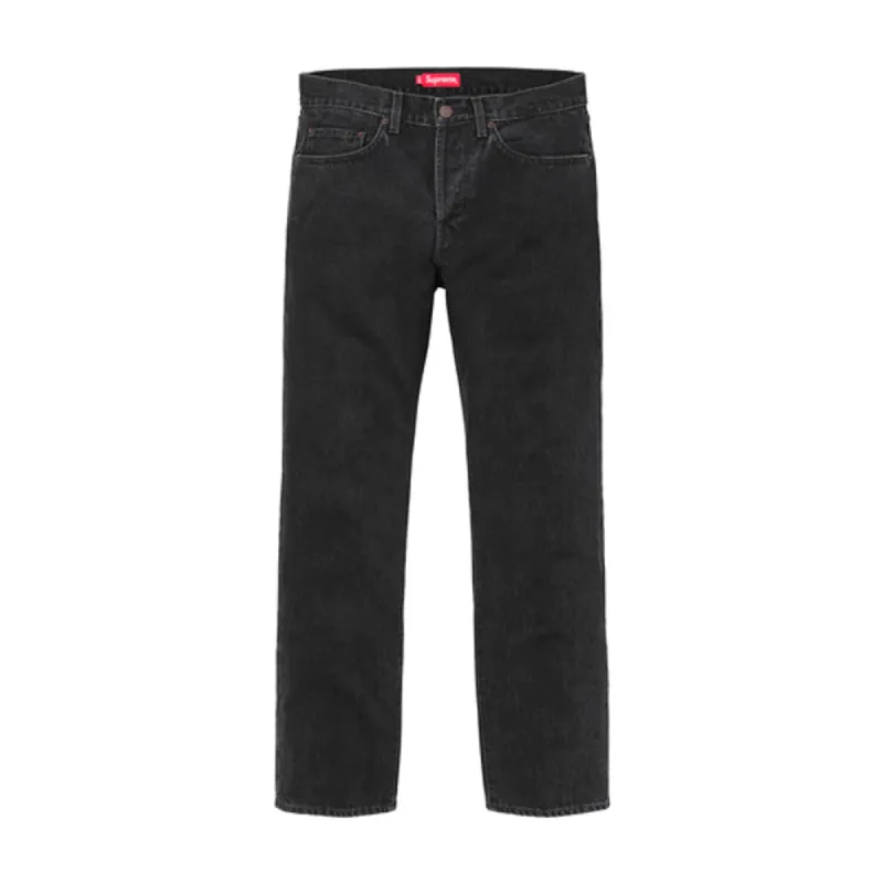 Supreme Stone Washed Slim Jeans Stone Washed Black sold by PLUS