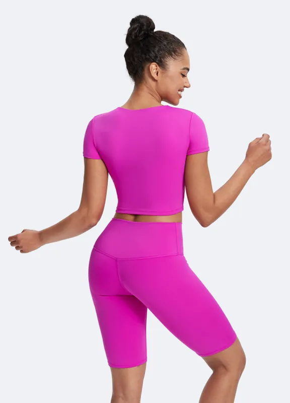 Round Neck Crop Top sold by BetterMe