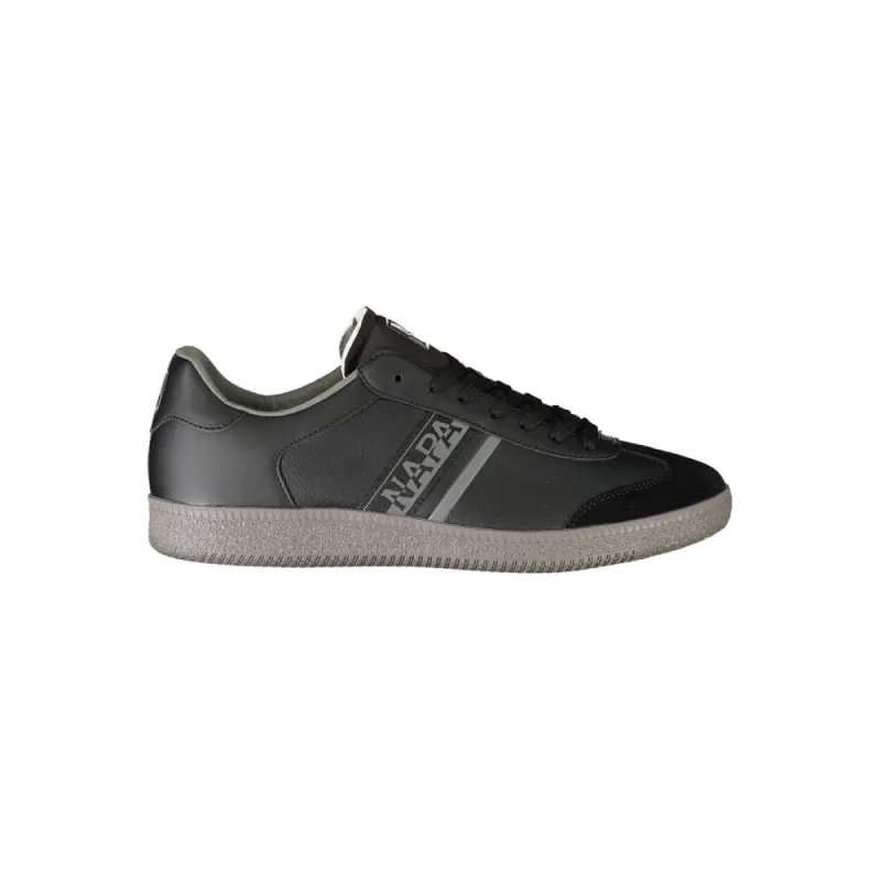 Black Polyester Sneaker sold by Louxly