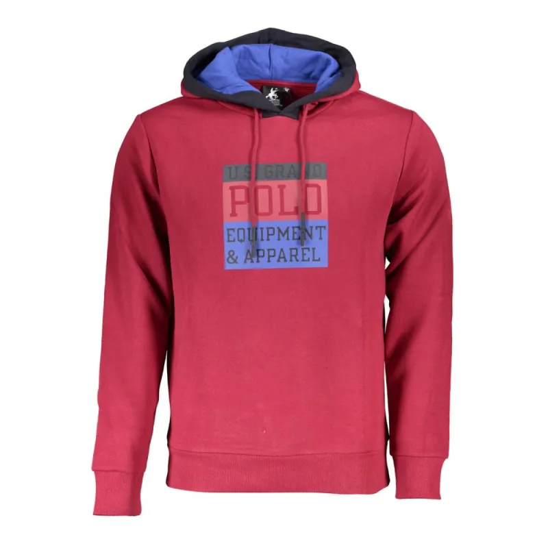 Chic Pink Hooded Fleece Sweatshirt sold by Louxly