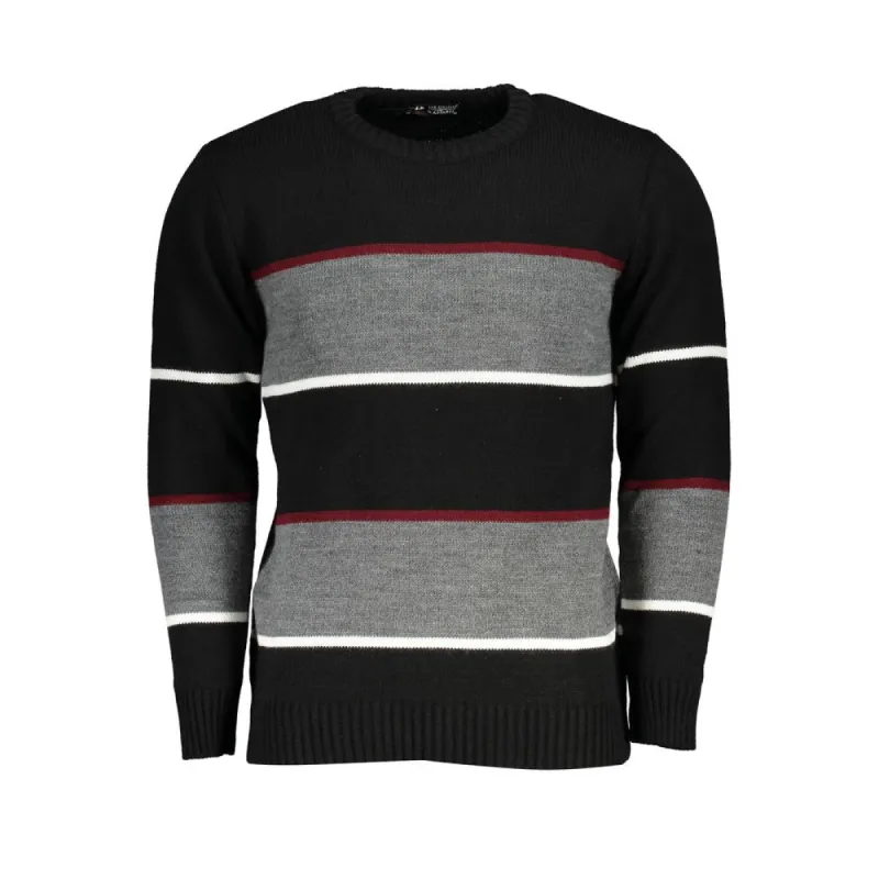 Black Fabric Sweater sold by Louxly