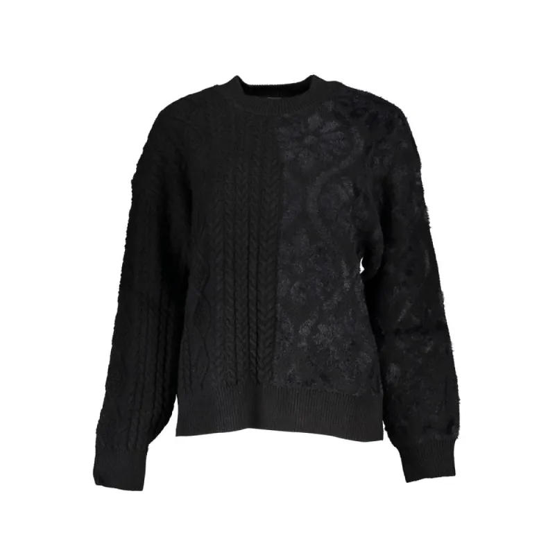 Elegant Turtleneck Sweater with Contrast Details sold by Louxly