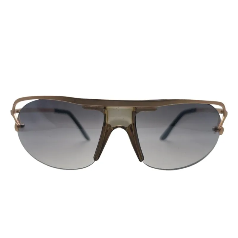 ENTERPRISE Gold Sports Sunglasses sold by Giant Vintage