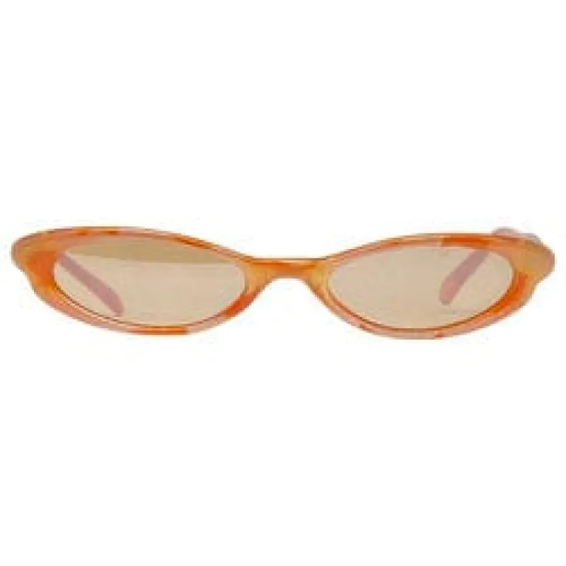TALLY Orange/Cream Trending 90s Cat-Eye Sunglasses sold by Giant Vintage