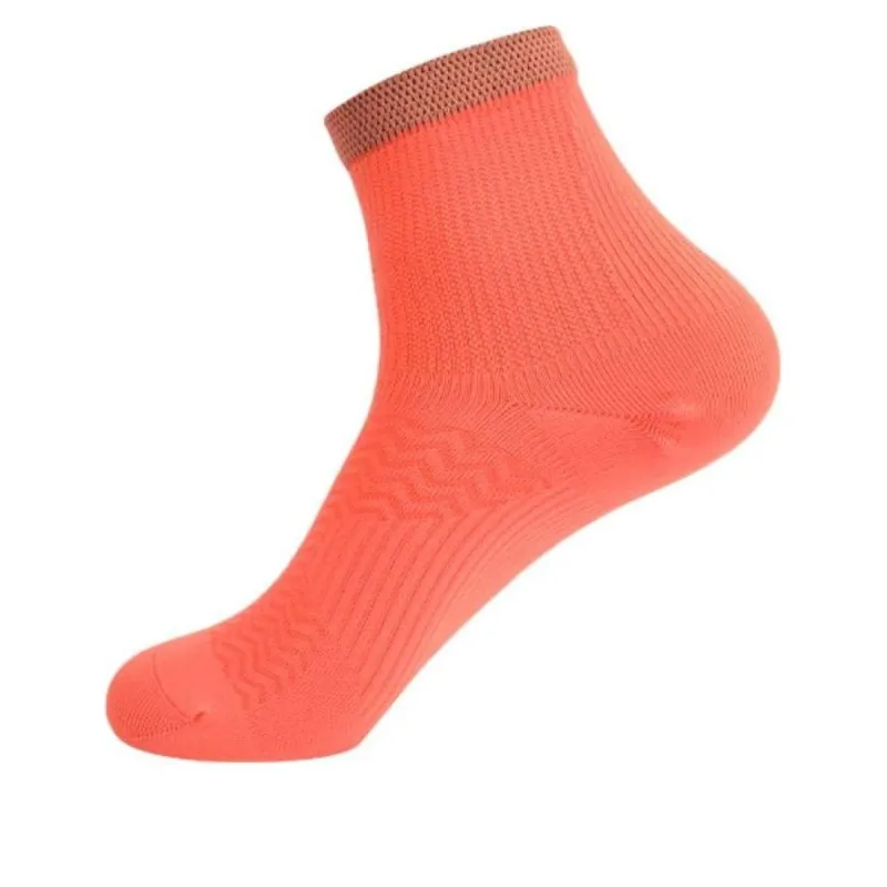 Li-Ning Running Mid Cut Socks 'Neon Orange' AWSS253-7 sold by KicksCrew