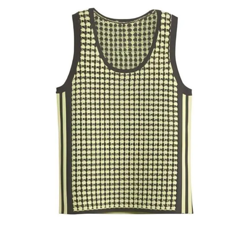 adidas x Wales Bonner Knit Vest 'Semi Frozen Yellow' IY2046 sold by KicksCrew
