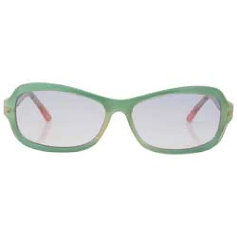 BITSY Green Square Sunglasses sold by Giant Vintage
