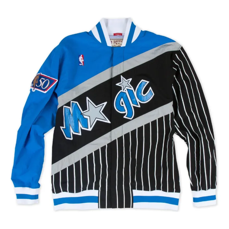 Mitchell & Ness x NBA Orlando Magic 1996-97 Warm Up Jacket 'Blue Black' 6056-319-96OMA sold by KicksCrew