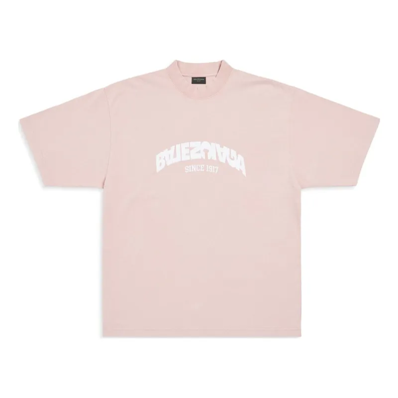 Balenciaga Back Flip T-shirt 'Light Pink' 764235TPVF95708 sold by KicksCrew