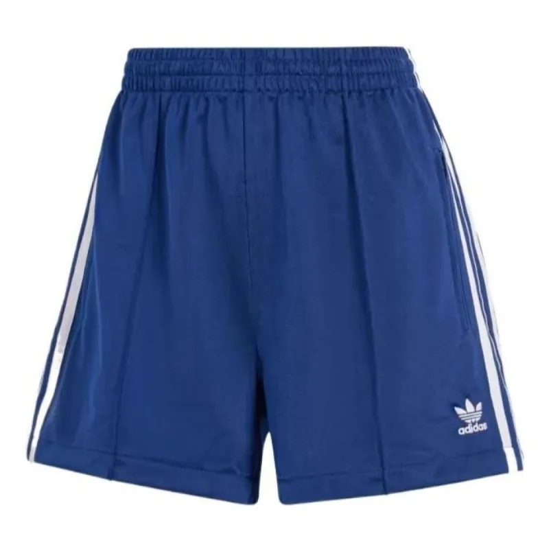 (WMNS) adidas Firebird Shorts 'Navy White' IP2958 sold by KicksCrew