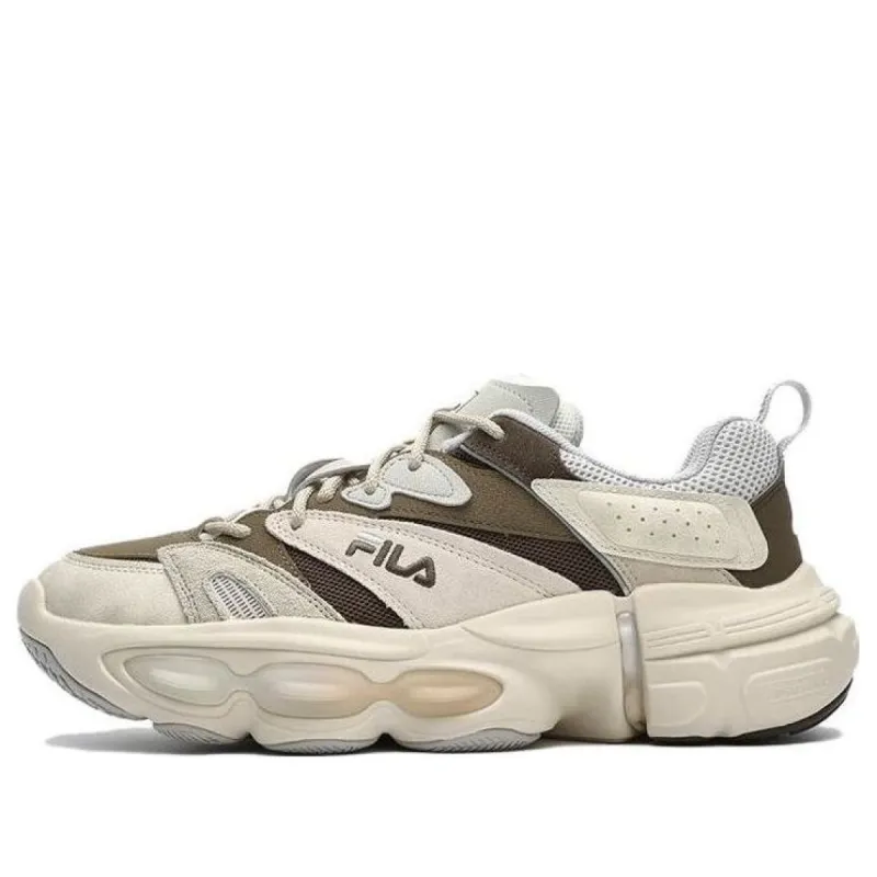 FILA ET Retro Low Shoes 'Cream White Brown' F12M342109FWC sold by KicksCrew