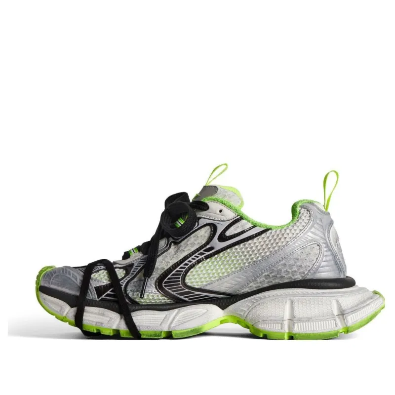 Balenciaga 3XL Sneakers 'Grey Black Green Mesh and Polyurethane' 734734W3XL69031 sold by KicksCrew