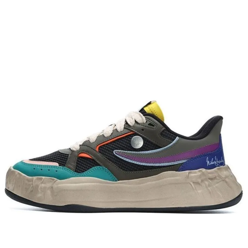 FILA x MIHARA YASUHIRO Sneakers 'Black Grey Multi' F12M224103FBO sold by KicksCrew