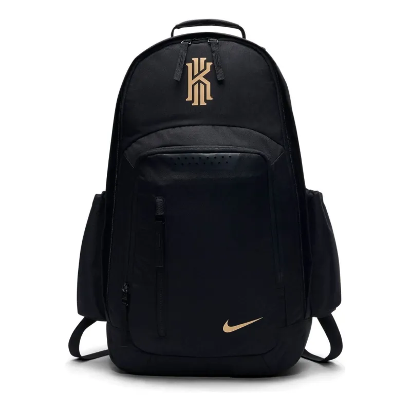 Nike Kyrie Logo Basketball Backpack 'Black Gold' BA5133-011 sold by KicksCrew