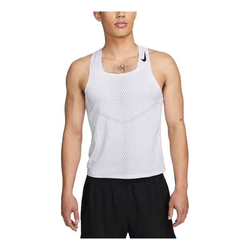Nike Dri-FIT ADV AeroSwift Top 'White' DM4625-100 sold by KicksCrew