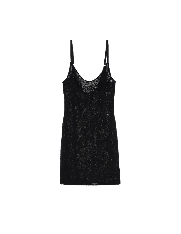 Margot Slip Black sold by ARAKS