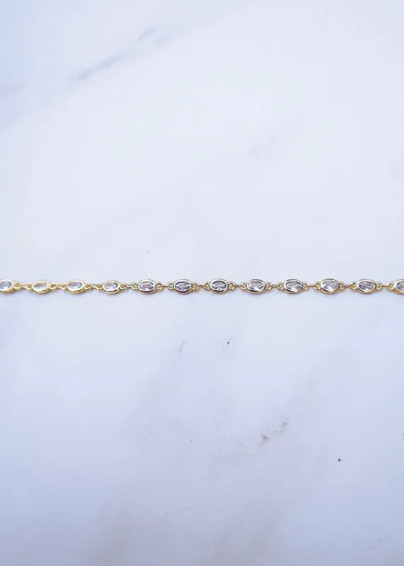 Oval Bezel Waist Chain sold by Ten Wilde