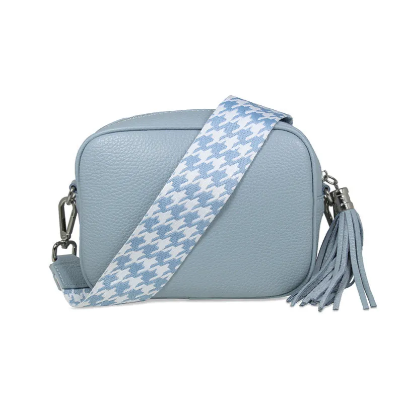 Coco: Pale Blue Leather sold by Sole Bliss