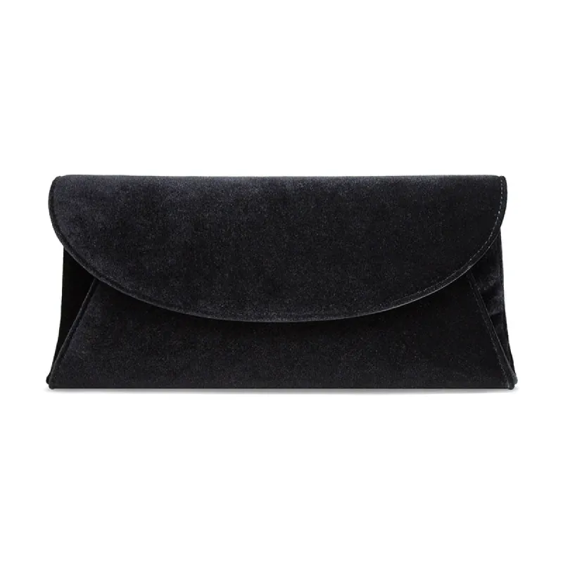 Jenna: Luxe Black Velvet sold by Sole Bliss