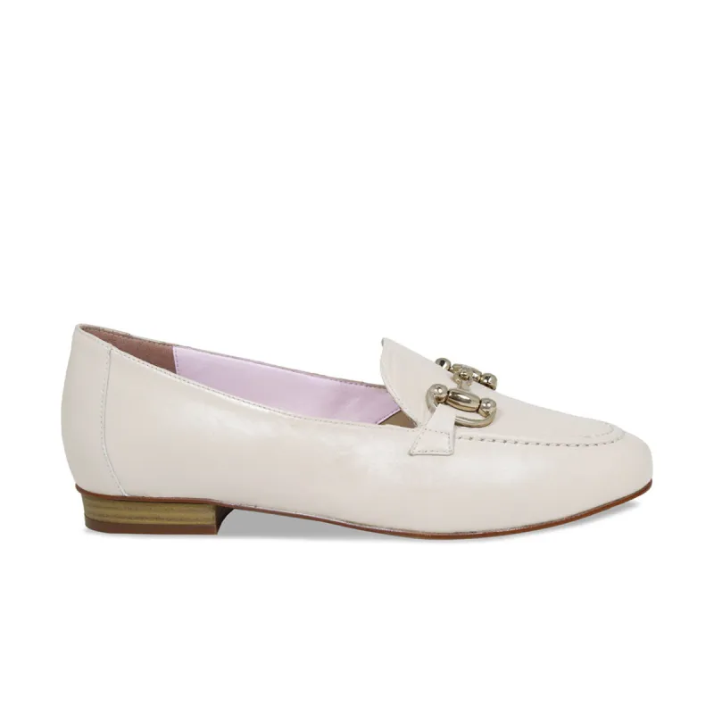 Trinity: Cream Leather sold by Sole Bliss