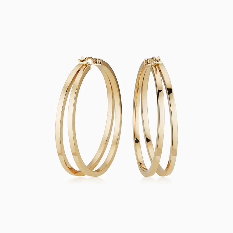 Hudson Large Hoops sold by Oradina