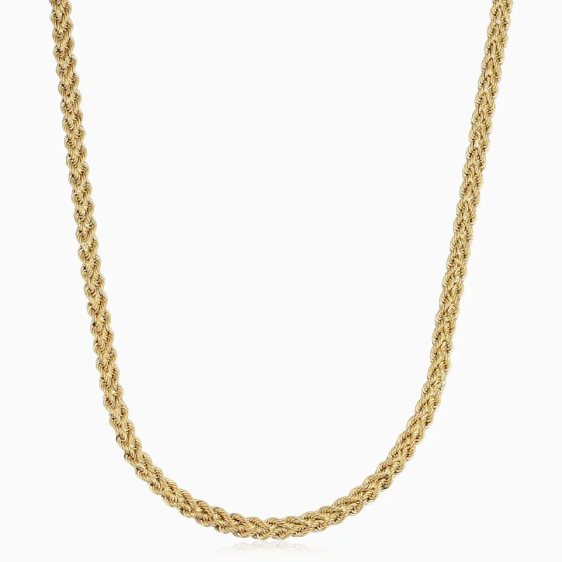 Roman Double Rope Necklace sold by Oradina