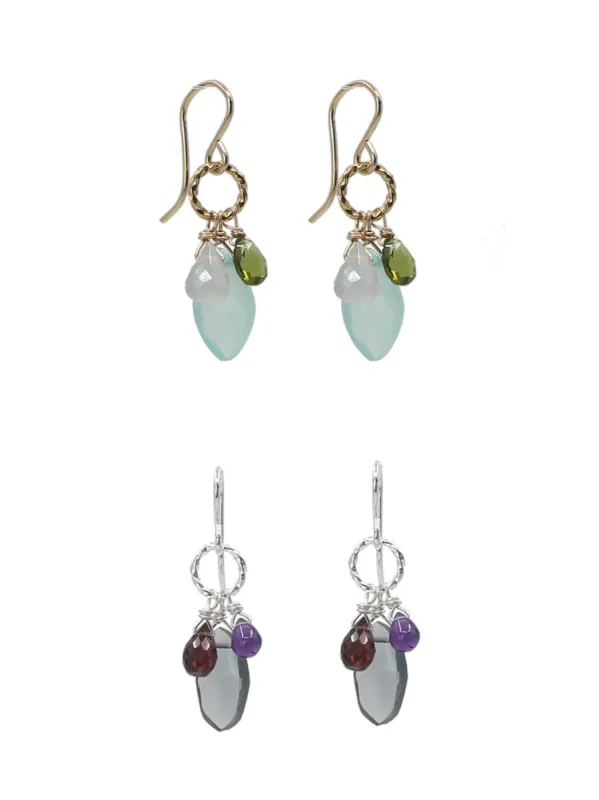 Marquise Gem Earrings sold by Peggy Li Creations
